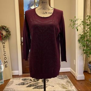 Burgundy Sweater